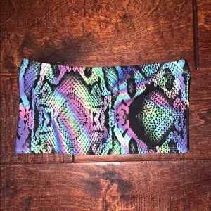 Rehabfunky Dollskill Snakeskin Rainbow Tube Top